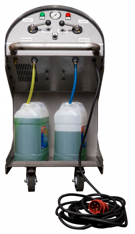 CLENA Hochdruckreiniger für Profis Schaum Waschanlage High pressure washer for professionals stationary foam washing station