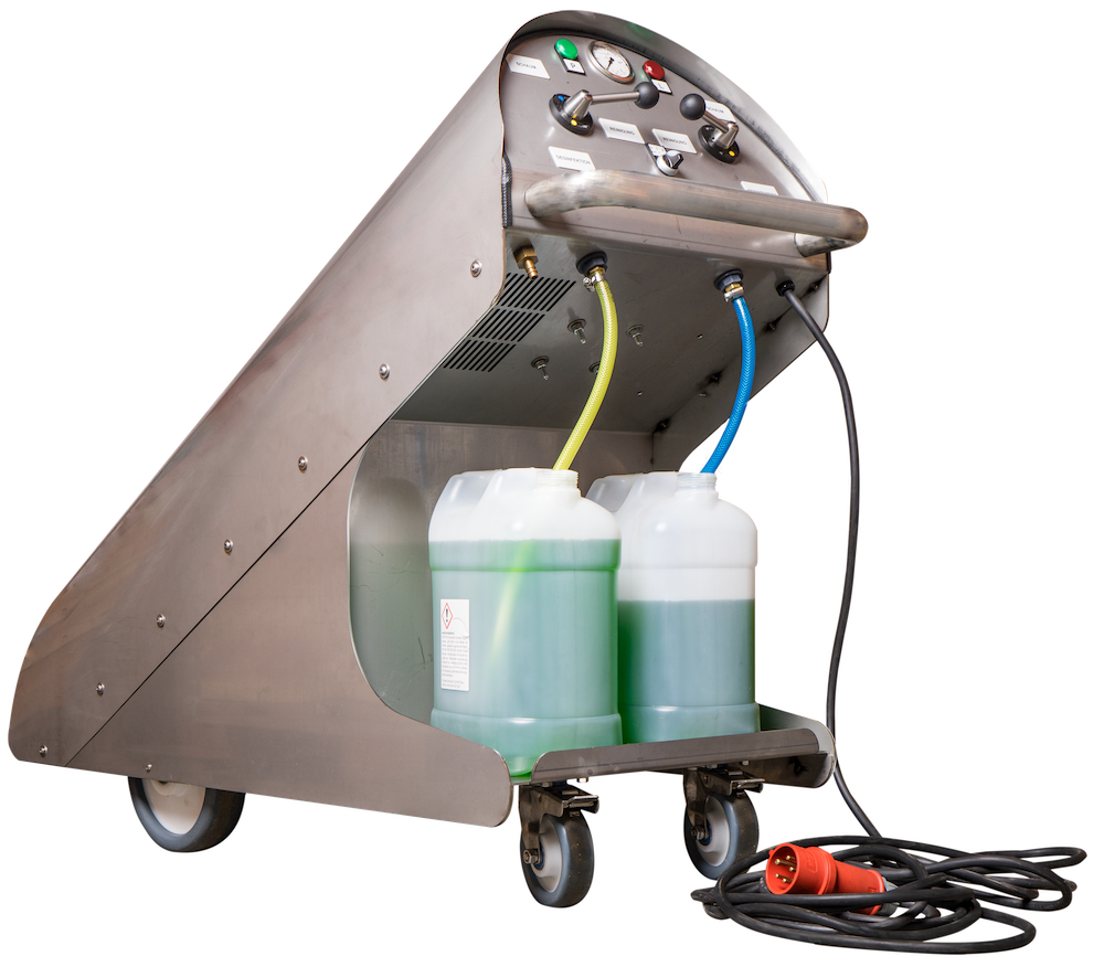 CLENA Hochdruckreiniger für Profis Schaum Waschanlage High pressure washer for professionals stationary foam washing station