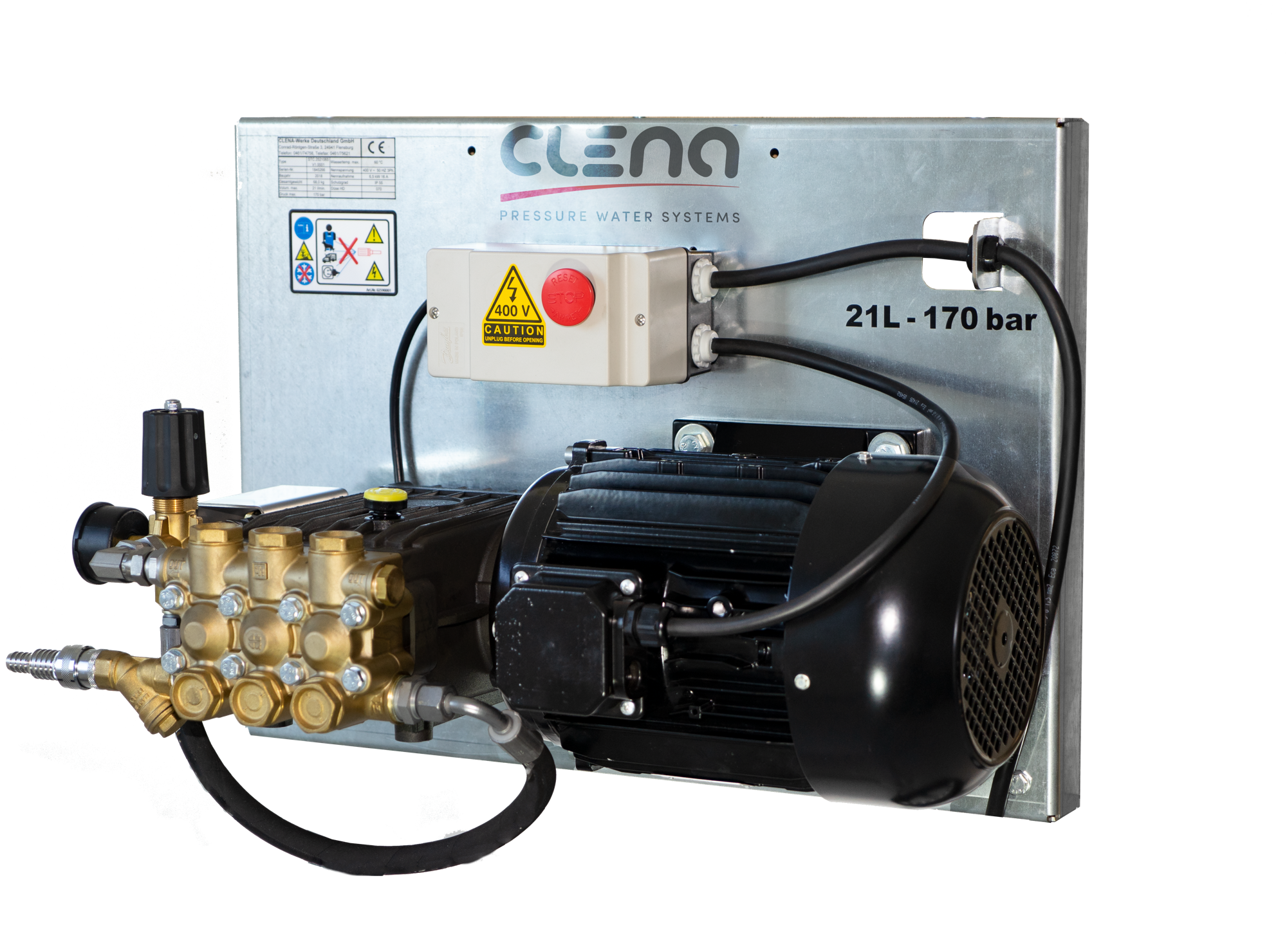 CLENA Hochdruckreiniger für Profis High pressure washer for professionals STC2500