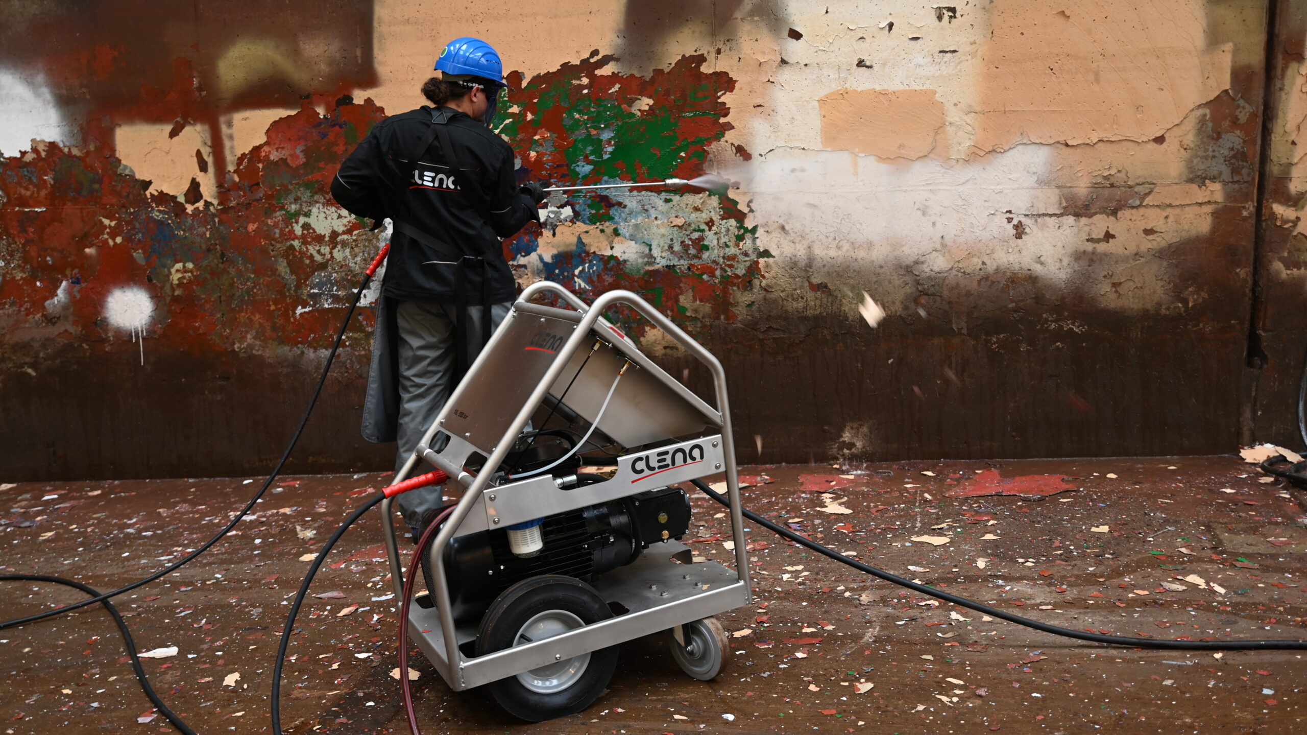 CLENA Hochdruckreiniger für Profis 500 bar High pressure washer for professionals