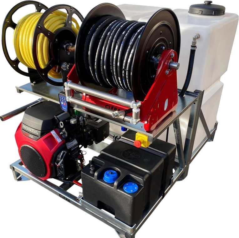 CLENA Hochdruckreiniger für Profis GSK2500 mit Wassertank High pressure washer for prosfessionals with water tank