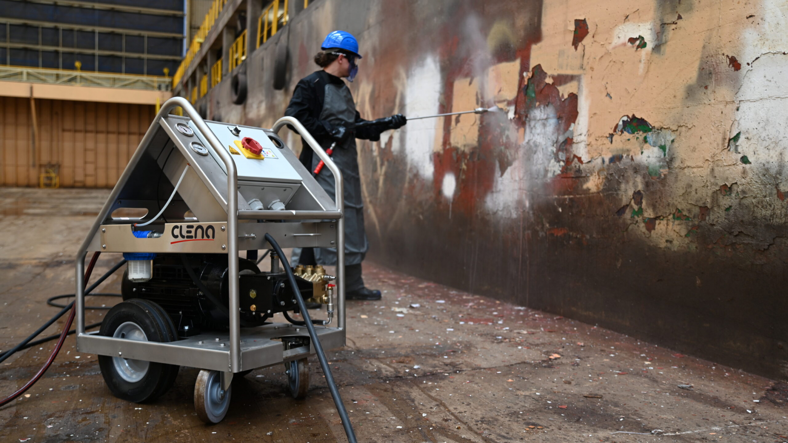 CLENA Hochdruckreiniger für Profis High pressure washer for professionals 500 bar